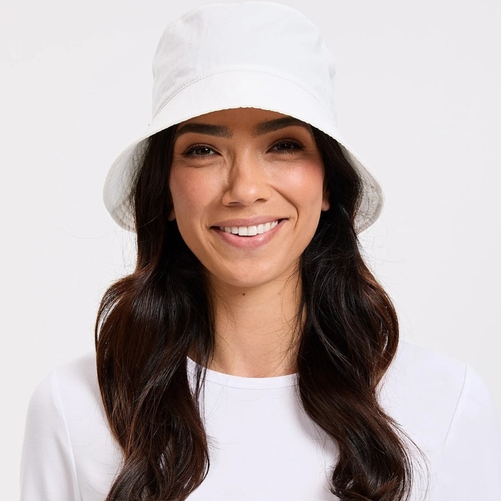 UPF Linen Bucket Hat - Picture 4 of 6